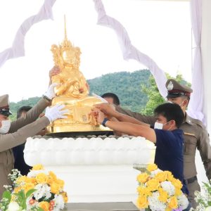 พิธีอัญเชิญพระพุทธมหิดลมงคลปัญญาญาณเข้าประดิษฐานภายในหอพระประจำวิทยาเขตนครสวรรค์