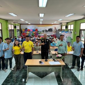 การประชุมกลุ่มผู้ใช้น้ำบึงบอระเพ็ดในพื้นที่ตำบลทับกฤช