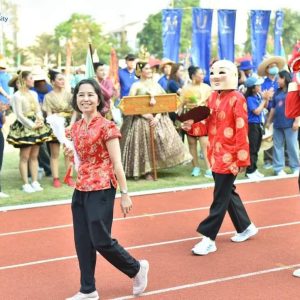 พิธีเปิดการแข่งขันกีฬาบุคลากรมหาวิทยาลัยมหิดล ประจำปีงบประมาณ พ.ศ. 2567 มหิดลเกมส์ “สนุกสนานสไตล์ไทย”