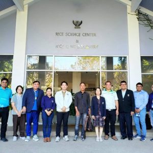 ม.มหิดล นครสวรรค์ ร่วมกับ ศูนย์วิทยาศาสตร์ข้าว ม.เกษตรศาสตร์ ประชุมหารือเพื่อหาแนวทางในการแก้ปัญหาการทำนาในพื้นที่บึงบอระเพ็ดภายใต้วิกฤตสภาวะโลกรวน